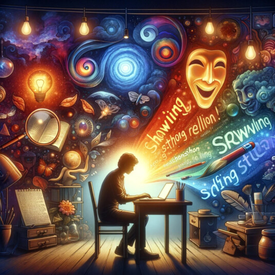 Un'importante regola di scrittura: Show, don't tell. Un'importante regola di scrittura: Show, don't tell.